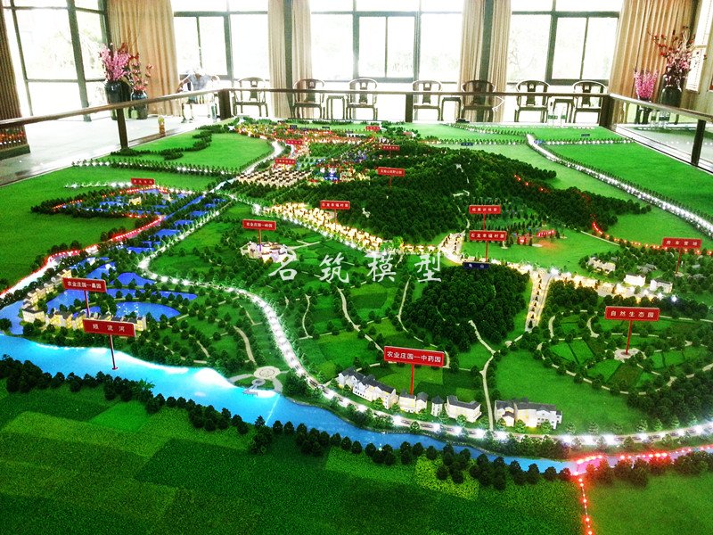 怎樣搭配園林景觀模型材料制作效果會(huì)更好？
