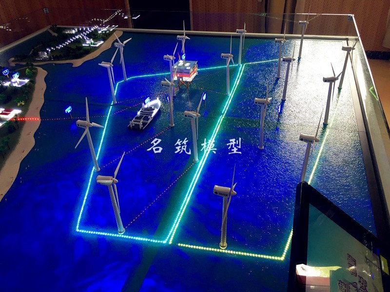 海上風(fēng)電沙盤(pán)_湛江外羅海上風(fēng)電電子沙盤(pán)項(xiàng)目